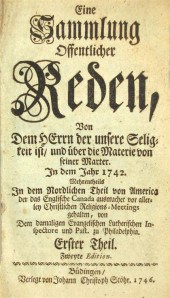1 vol.  Zinzendorf, Nicholas L