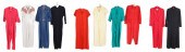 (10) 1980's jumpsuits, wool, d
