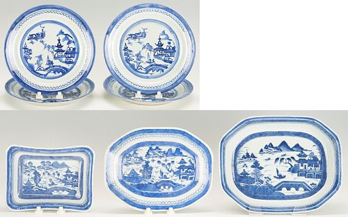 10 ASSORTED CHINESE EXPORT CANTON