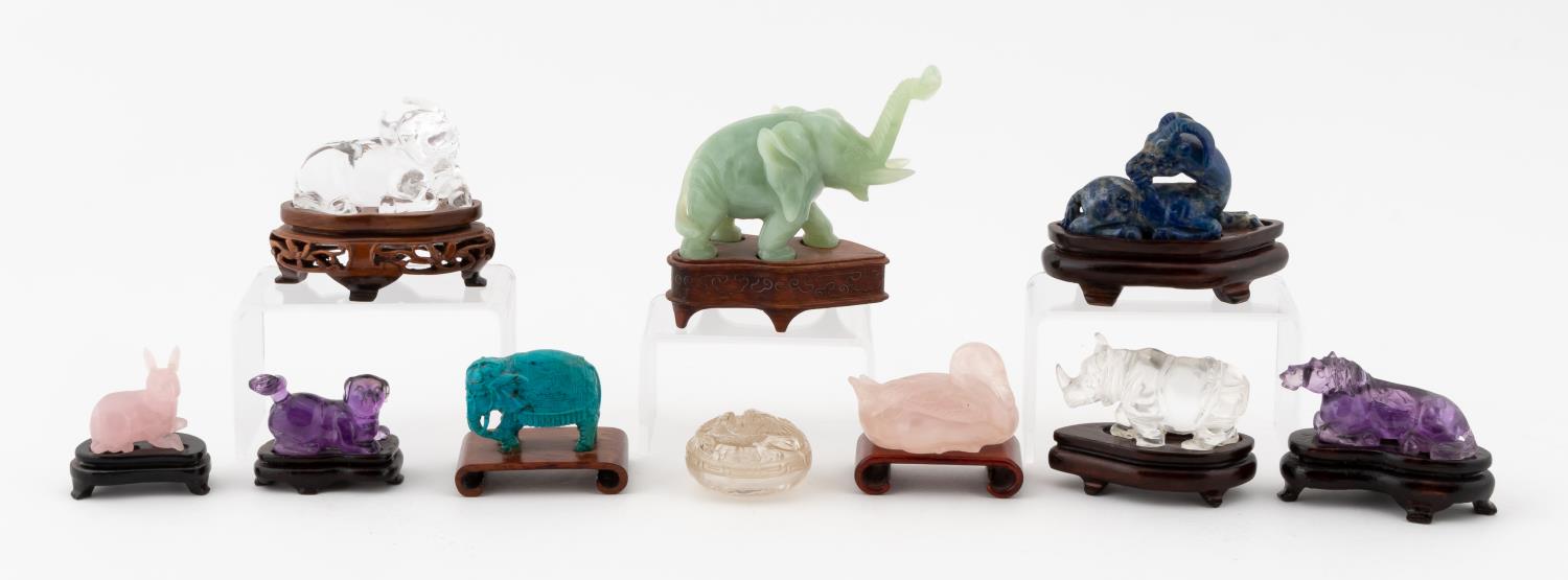 10 ASSORTED MINIATURE CHINESE