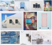 (10) Assorted prints & paintin