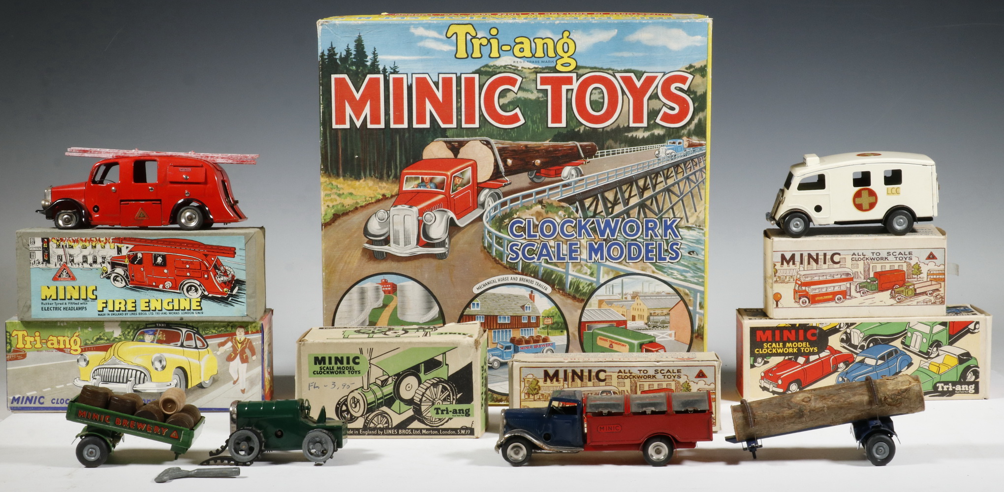 (10) ASSORTED TRI-ANG MINIC