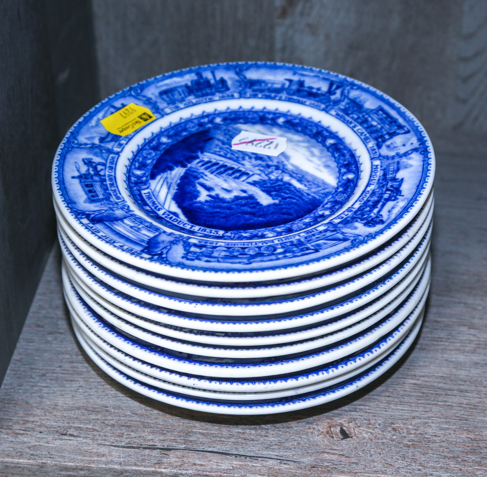 10 B & O LAMBERTON CHINA BREAD
