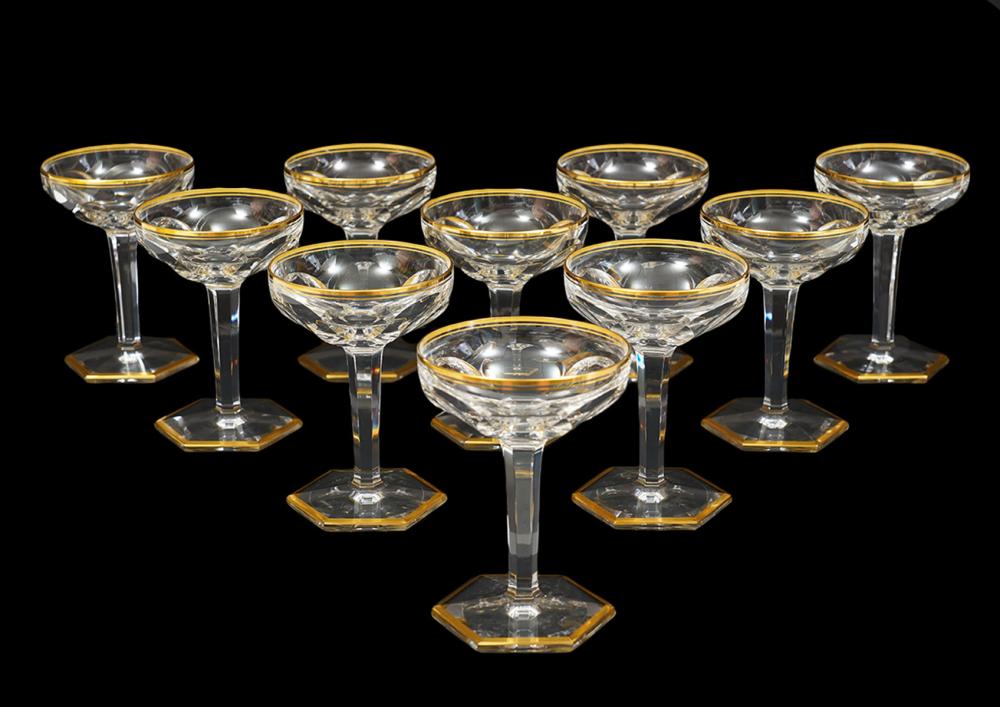 10 BACCARAT HARCOURT PATTERN