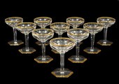 10 BACCARAT HARCOURT PATTERN S