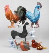 (10) Bird figurines, c/o primi