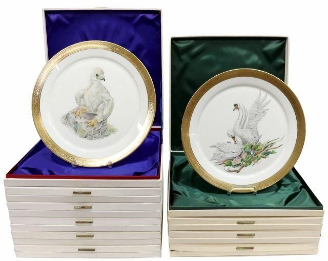 (10) BOEHM COLLECTOR PLATES,