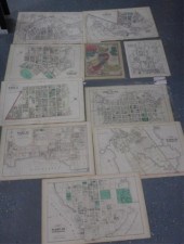 (10) BOSTON MAPS, TO INCLUDE: