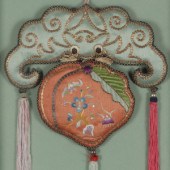 10 Chinese Embroidered and Wov