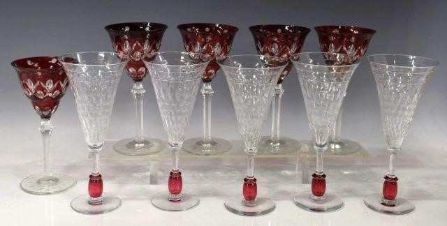 (10) COLLECTION FINE LIBBY & CUT TO