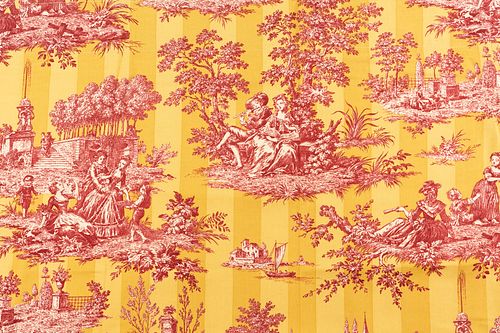 (10) COLONIAL WILLIAMSBURG TOILE