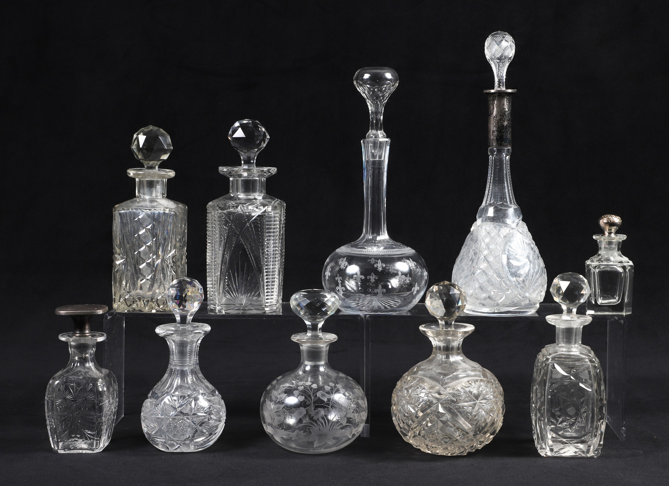 (10) Cut crystal and glass scent