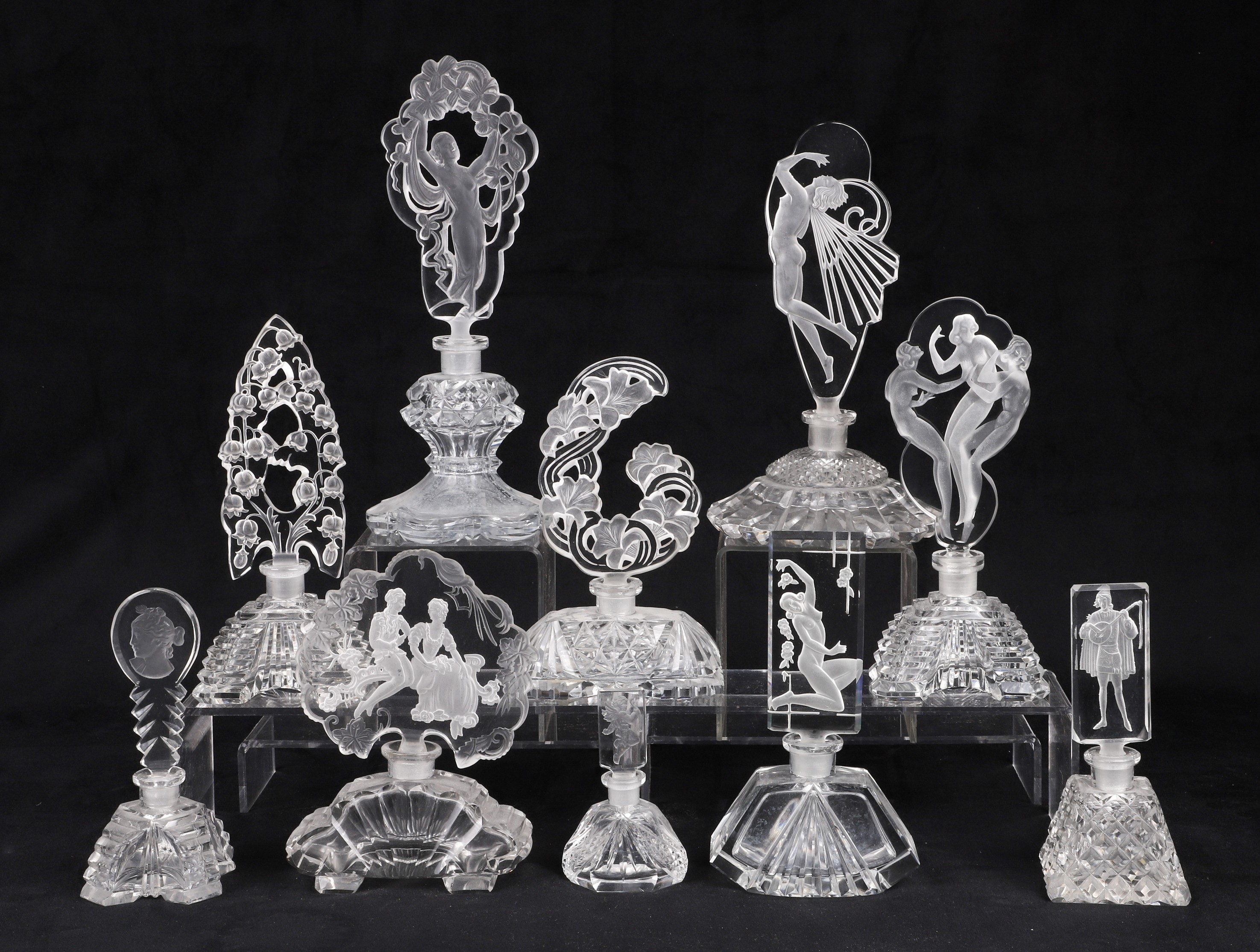 (10) Czech cut crystal scent