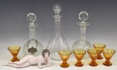 10) DECO & VINTAGE CRYSTAL AND