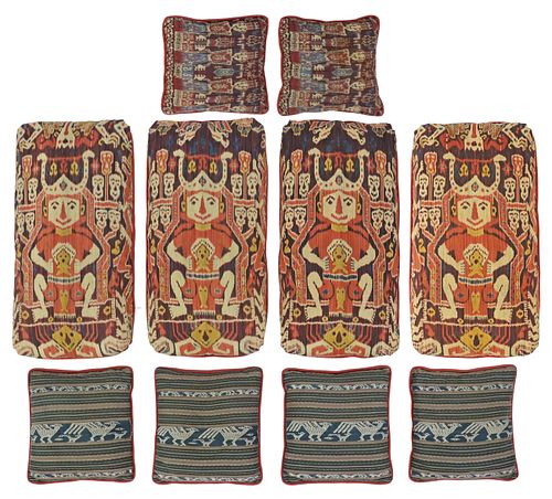 (10) DECORATIVE INDONESIAN IKAT