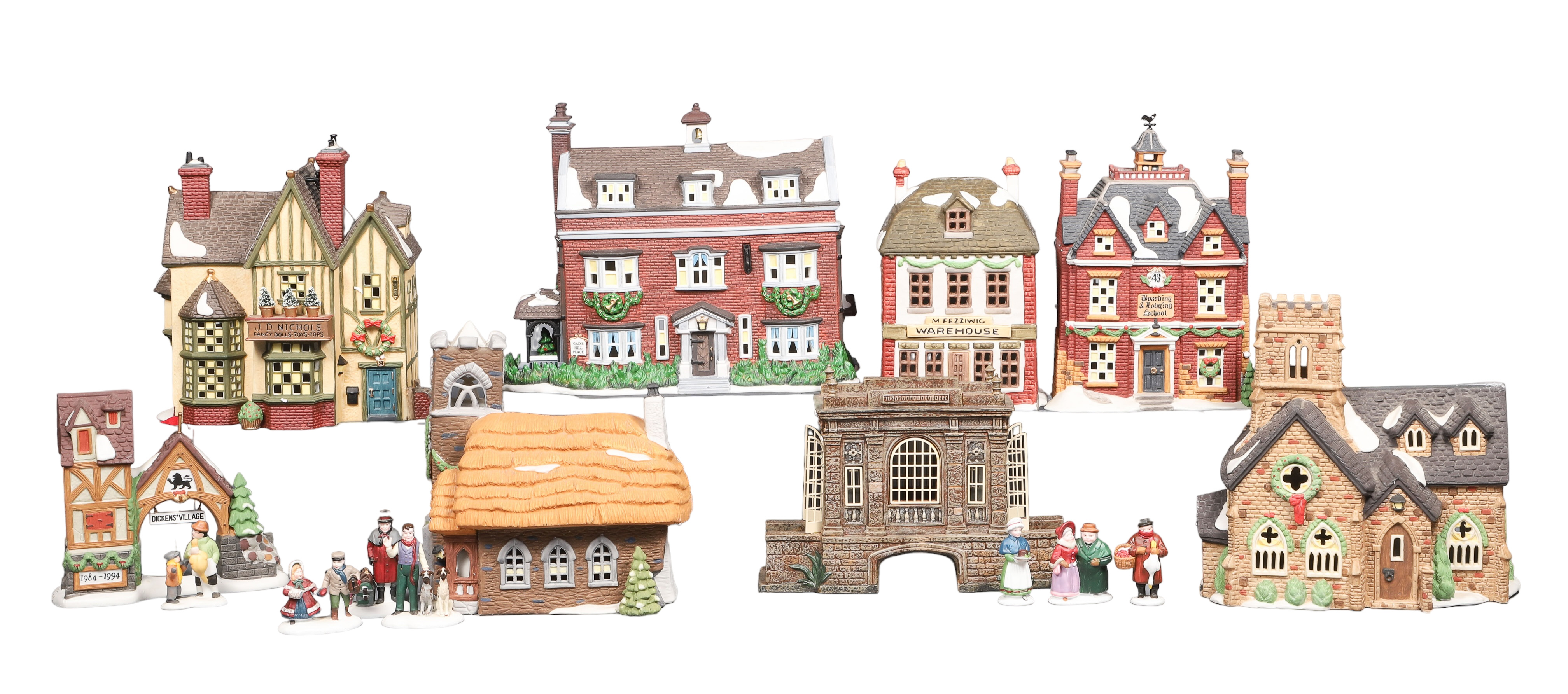 (10) Department 56 Dickens