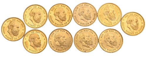 10 DUTCH 10 GUILDER UNCIRCULATED