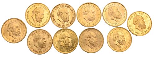 10 DUTCH 10 GUILDER UNCIRCULATED