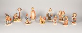 10 EARLY HUMMEL FIGURINES10 fu