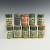 10 EDISON CYLINDER RECORDSProd