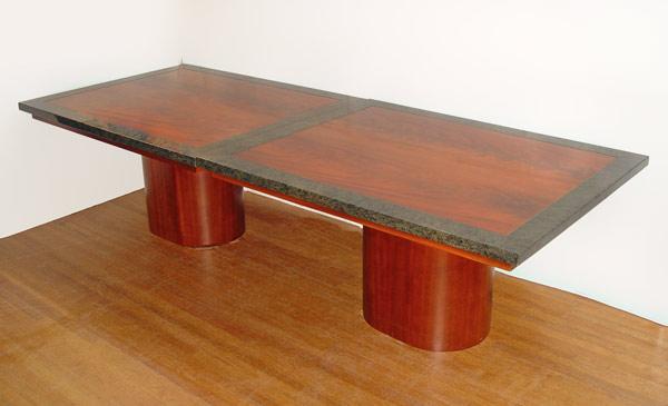 10 FOOT MARBLE & WOOD CONFERENCE