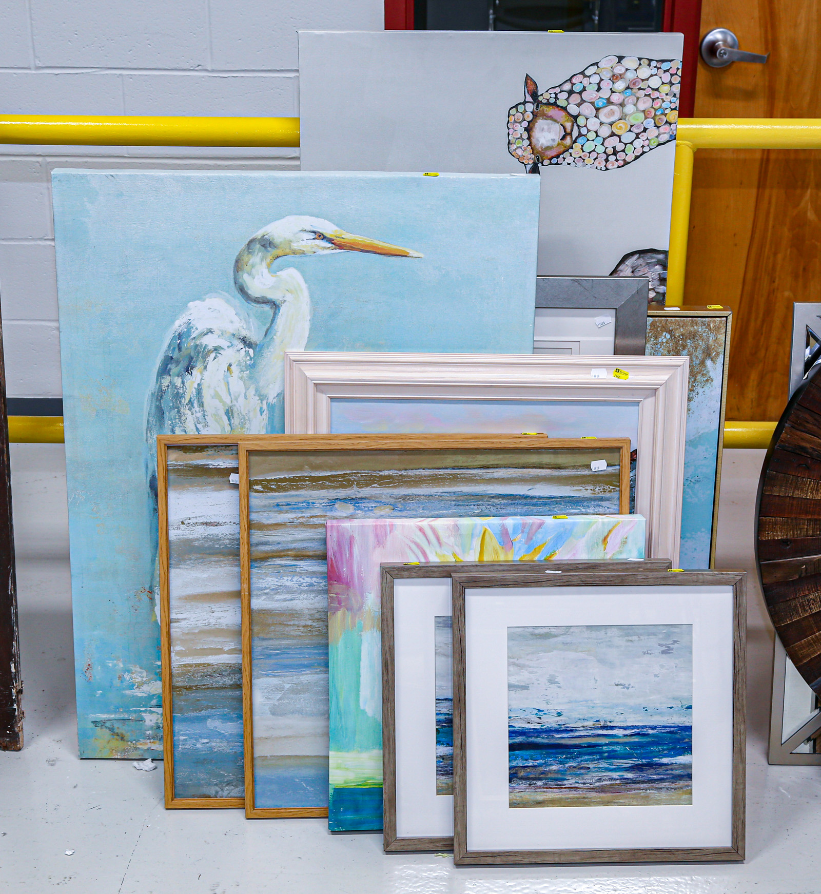 10 FRAMED & UNFRAMED ARTWORKS