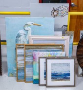 10 FRAMED & UNFRAMED ARTWORKS