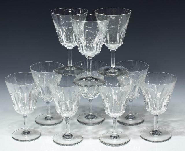 (10) FRENCH BACCARAT 'COTE