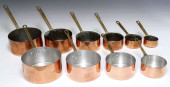 (10) FRENCH GRADUATED COPPER S