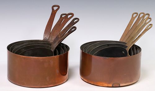 (10) FRENCH GRADUATED COPPER