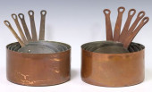 (10) FRENCH GRADUATED COPPER S