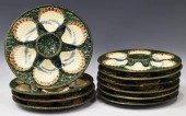 (10) FRENCH LONGCHAMP MAJOLICA