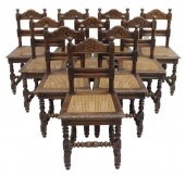 (10) FRENCH LOUIS XIII STYLE W