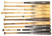 (10) GAME USED OAKLAND ATHLETI