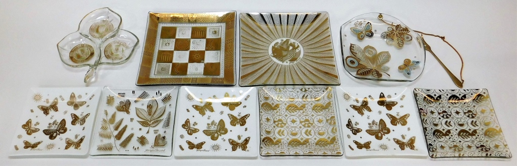10 GEORGES BRIARD MCM GILT ART