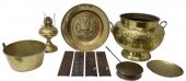 (10) GROUP OF BRASS & COPPER I