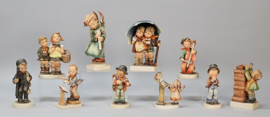 10 HUMMEL FIGURINES FULL BEE &