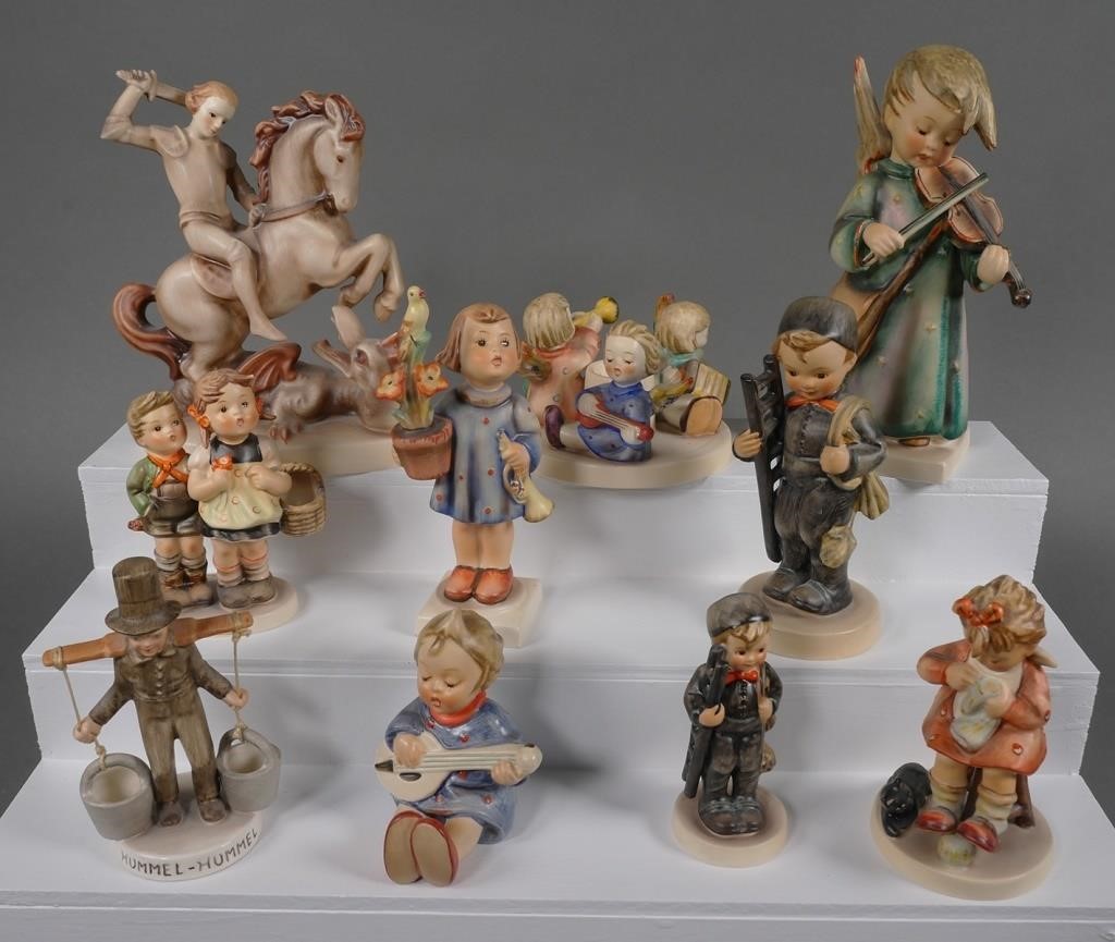 (10) HUMMEL FIGURINES