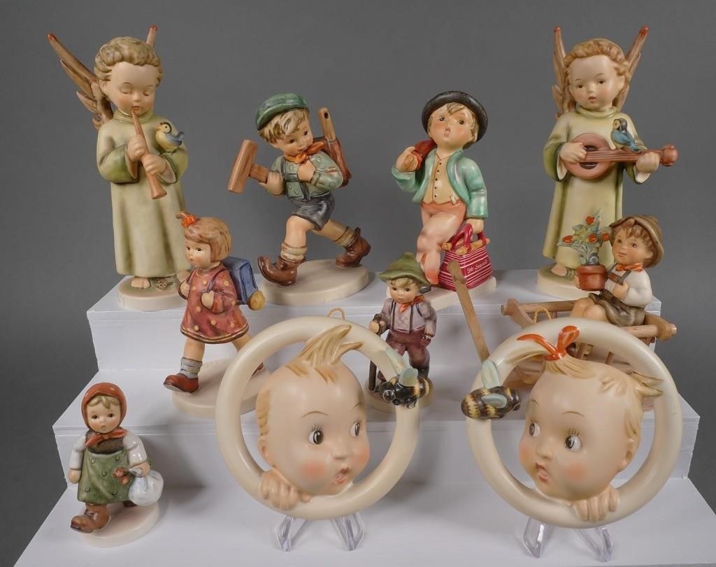 (10) HUMMEL FIGURINES