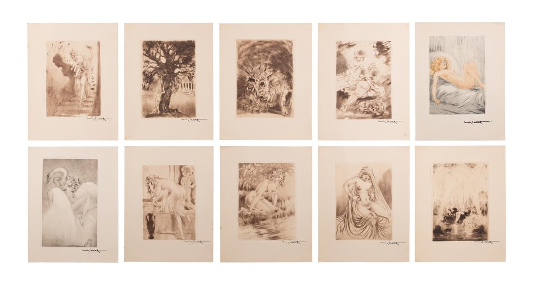 10 ICART 'LES AMOURS DE PSYCHE ET