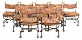 10 ITALIAN BAROQUE STYLE BRASS