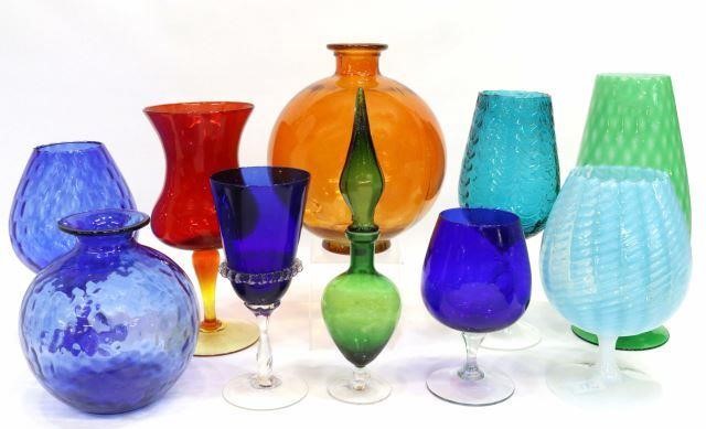 (10) ITALIAN MID-CENTURY MODERN ART