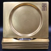 (10) JEAN LUCE GILT PORCELAIN