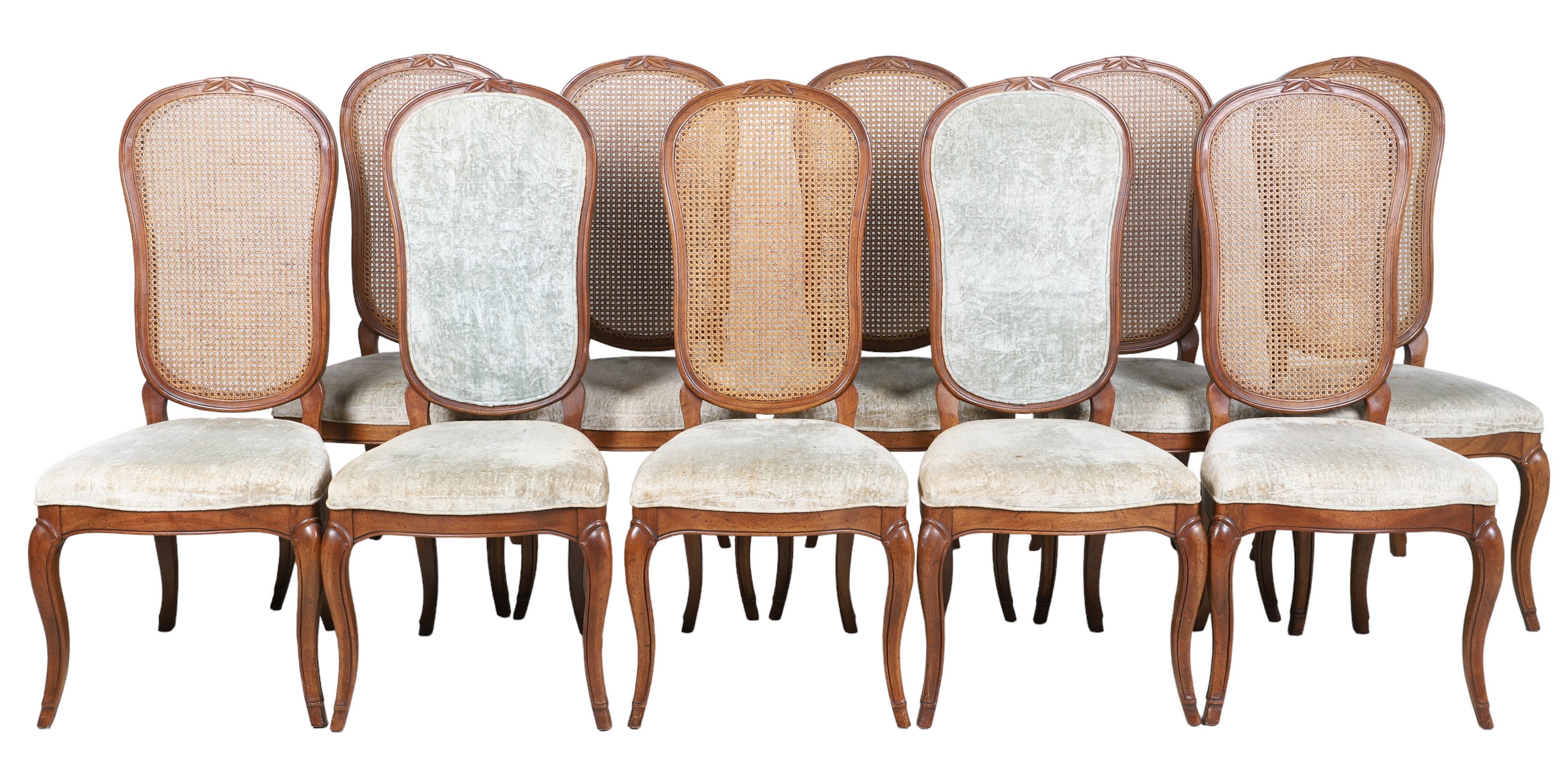 (10) John Stuart upholstered and
