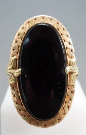 10-KARAT TRI-COLOR GOLD AND BL