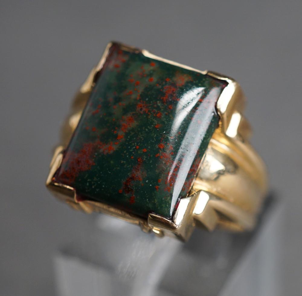 10-KARAT YELLOW-GOLD AND BLOOD