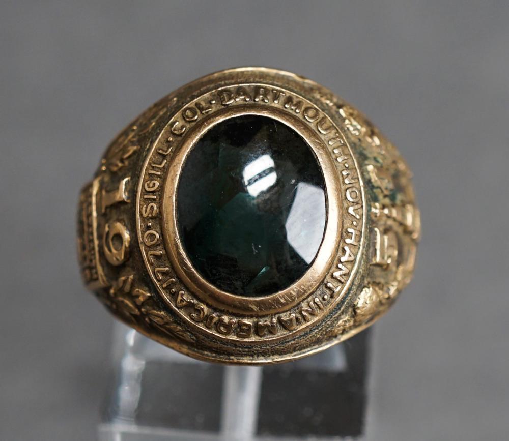 10-KARAT YELLOW-GOLD AND GREEN