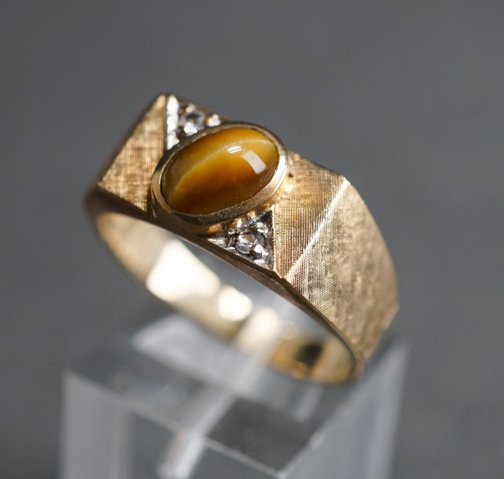 10-KARAT YELLOW-GOLD AND TIGER’S
