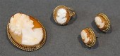10 KARAT YELLOW GOLD CAMEO RIN