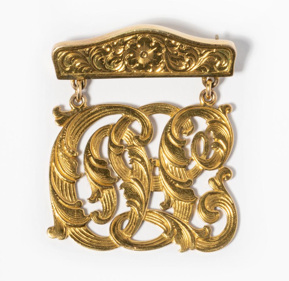 10 KARAT YELLOW GOLD INITIAL